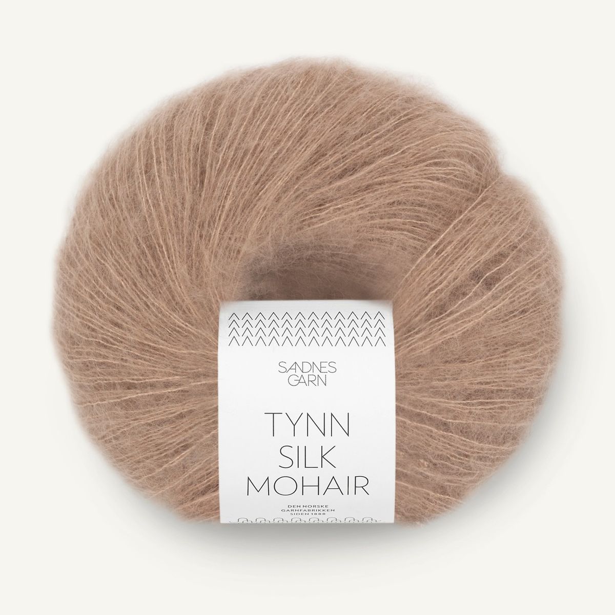 Tynn Silk Mohair - 3041 Lys Eikenøtt