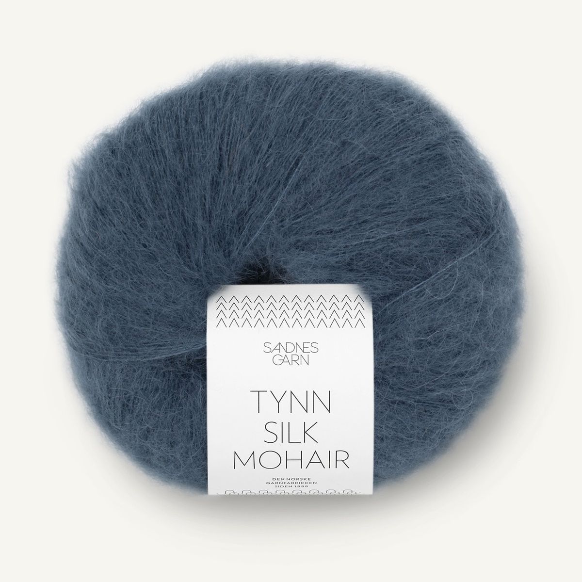 Tynn Silk Mohair - 6081 Dyp Blå